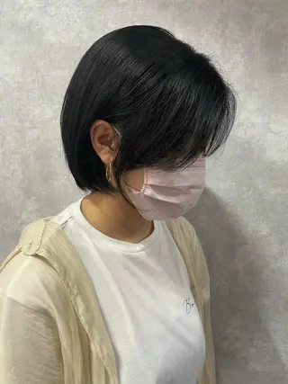 ショート モテ髪/ボブ/ショー ト/アダチフウトのヘアスタイル