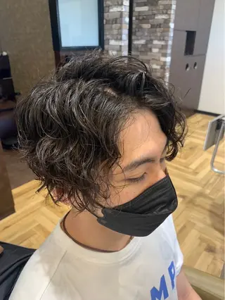 メンズ 深井 さやのヘアスタイル