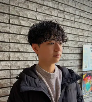 パーマ メンズ UMM daichi メンズパーマのヘアスタイル
