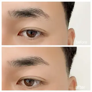 メンズ アイブロウ E.🦩🕊️🦒 RIKAのマツエク・マツパデザイン