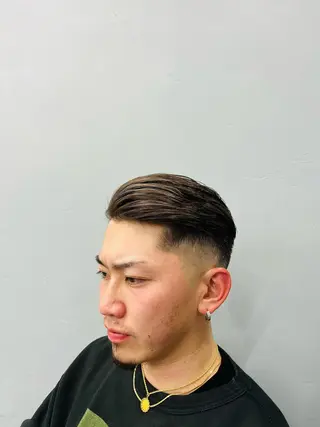 ショート メンズ 池袋メンズパーマ フェード純平のヘアスタイル