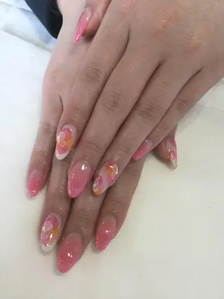 ネイル 💎🐰 saki. m 🐰💎のネイルデザイン