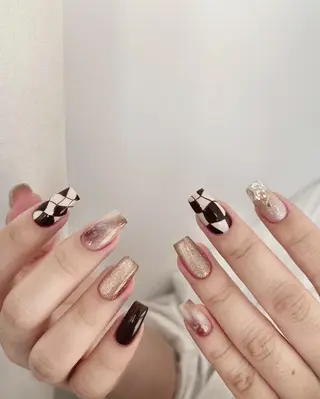 ネイル RAFFINE haru🦋🩵のネイルデザイン