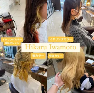 ロング インナーカラー /ヘアメ じゅんのヘアスタイル