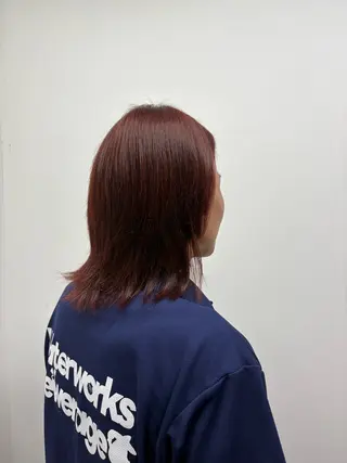 ショート カラー ルプラボウ/豊川 篠島 みなみのヘアスタイル