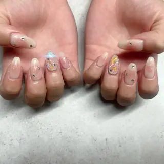 ミディアム B_Mila 水戸   萬城のネイルデザイン