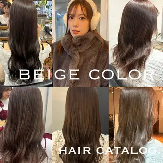 セミロング カラー ⌇🌹透明感カラー 🌹ᴍᴇɢᴜᴍɪ ⌇のヘアスタイル