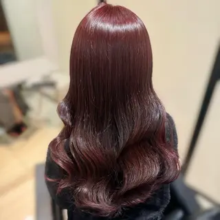 ロング カラー ブリーチなしカラー kana🐱のヘアスタイル