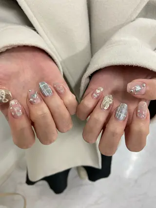 ネイル HIKARI 4uまつ毛ネイルのネイルデザイン