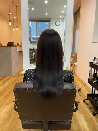 ロング カラー 髪質改善・縮毛矯正 💎ASUKAのヘアスタイル