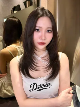 ロング 大宮／韓国スタイル /中澤美友のヘアスタイル