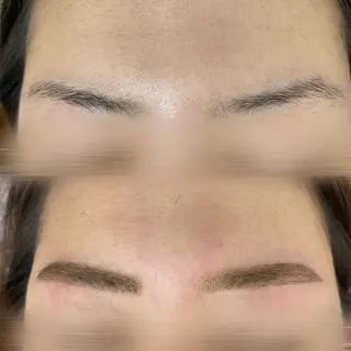 アイブロウ REPOS 🎀束感 ・マスカラパーマのマツエク・マツパデザイン