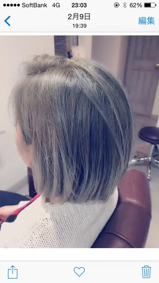 ショート ミディアム カラー ヘアアレンジ 韓国♡ハイライト ♡YURIのヘアスタイル