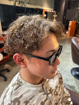 パーマ メンズ 🌀メンズパーマ🌀 平川海夢のヘアスタイル