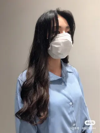 ロング ❤︎︎韓国ヘア❤︎︎ 𝑺𝒉𝒊𝒉𝒐のヘアスタイル