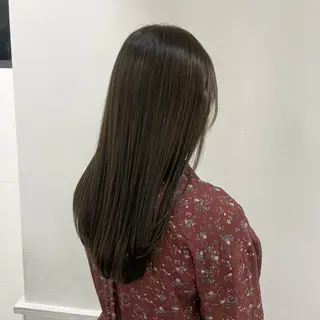 ロング カラー ✨️髪質改善✨️ツヤ カラー✨️竹脇美奈のヘアスタイル