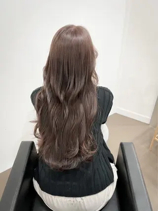 ロング カラー 朝が楽になる髪質改善 /美髪矯正/KOHのヘアスタイル
