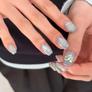 ネイル 直方市ネイルサロン minuitのネイルデザイン