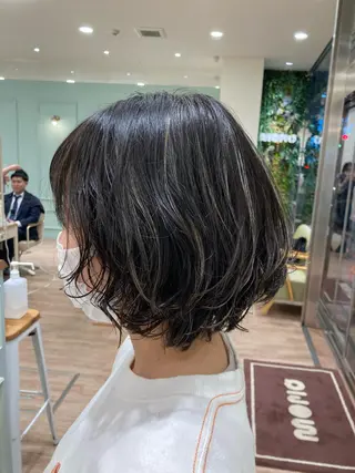 パーマ むらたみずき /大宮ボブ、ショートのヘアスタイル