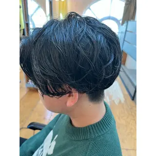 パーマ メンズ Lagom なかだのヘアスタイル