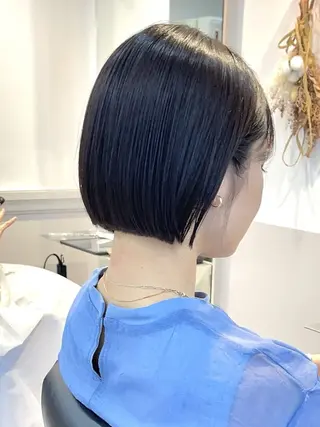 ショート ボブカット/ 尾崎龍聖のヘアスタイル