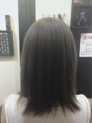 ショート ミディアム セミロング カラー BOBシークレット じょうじ⭐️のヘアスタイル