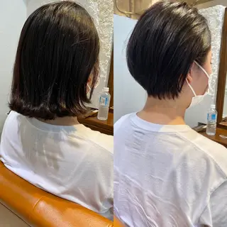 ショート カラー 小林 佳祐のヘアスタイル