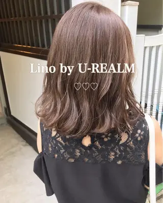 ミディアム カラー ヘアアレンジ Satsuki ✂︎♡のヘアスタイル