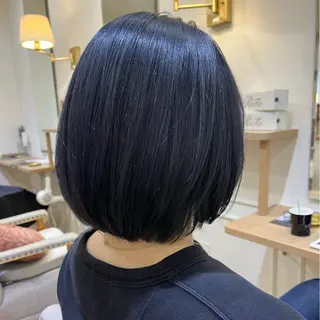 ショート 韓国ﾍｱ&ｼｮｰﾄ ボブ💜桑原のヘアスタイル