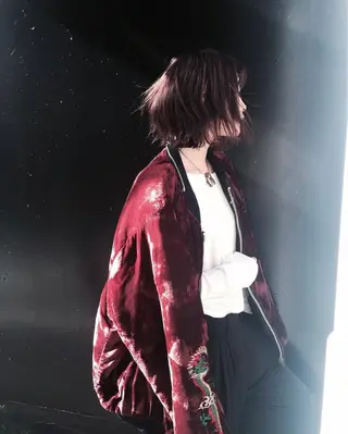 ショート カラー パーマ 優作 〜圧倒的信頼〜のヘアスタイル