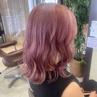 ミディアム カラー 🍒暖色カラー🍒 ✨髪質改善✨西村亜弥のヘアスタイル
