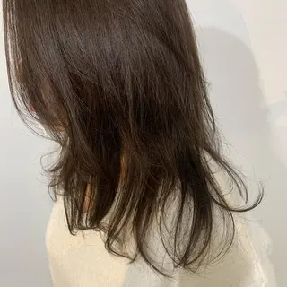 ロング カラー パーマ ヘアアレンジ 加藤 綾華のヘアスタイル