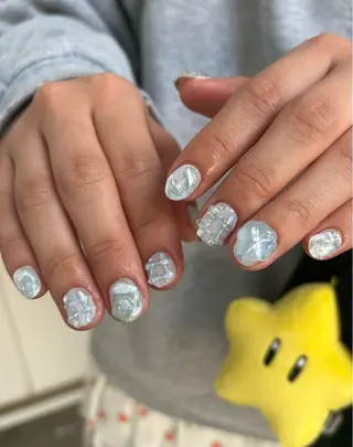 ネイル SEINA_ NAIL🐈‍⬛💗のネイルデザイン