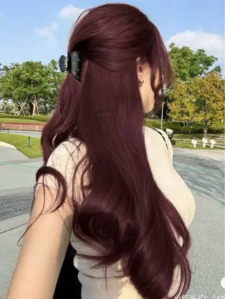 ロング カラー 心斎橋ハイトーン特化 midori🍀のヘアスタイル