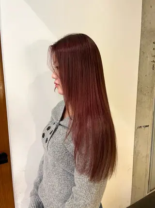 ロング カラー canvas. 歩奈のヘアスタイル