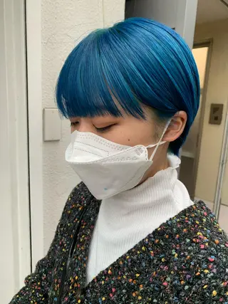 ショート SEAM アキホのヘアスタイル