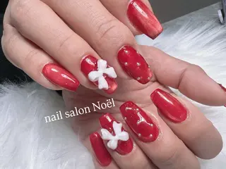 ネイル nail salon Noël_赤磐のネイルデザイン