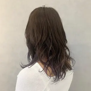 ミディアム ︎︎🧸 ユリ ︎︎🧸のヘアスタイル