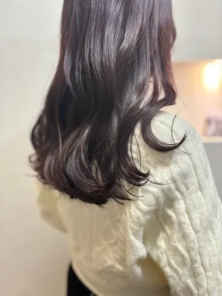 ロング カラー 【完全個室】髪質改善 暖色カラー/山崎唯奈のヘアスタイル