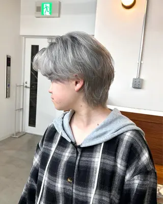 ロング カラー 大阪梅田/ イマムラミヅキのヘアスタイル