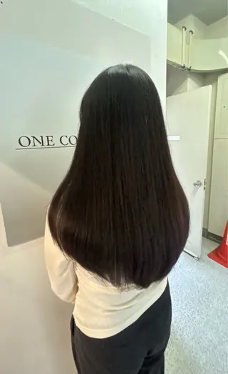 ロング カラー 骨格/顔型/伏見/ 佐藤 里菜のヘアスタイル