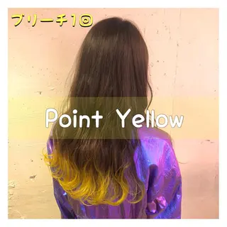 ロング カラー 髪質改善/ブリーチ /長山遼太郎のヘアスタイル