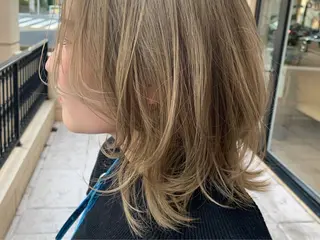 ミディアム 山本 晶大のヘアスタイル