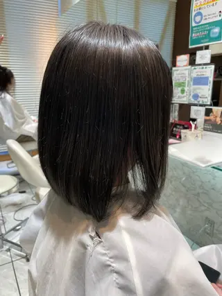 ミディアム カラー AGU 三条店 林　雄のヘアスタイル