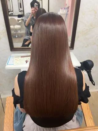 ロング 髪質改善/ メンズカット・パーマのヘアスタイル