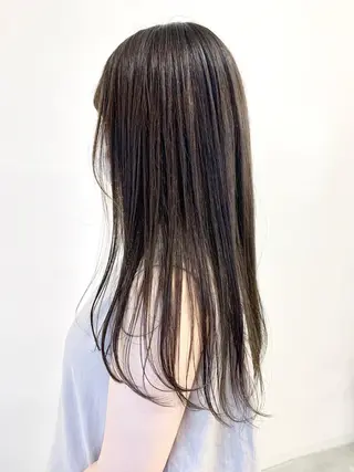 ロング カラー 肌に馴染むカラー 梅田・増田のヘアスタイル