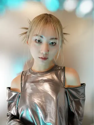 ミディアム カラー ヘアアレンジ 💎韓国風レイヤー /ボブ💎Namiのヘアスタイル
