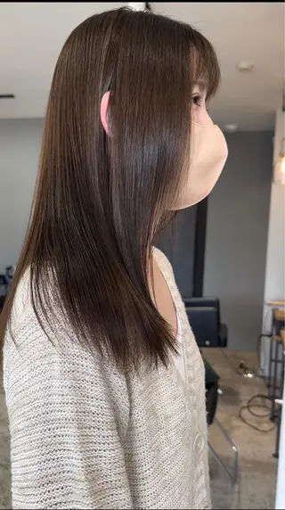 ロング 《nico》 髙橋秋花🖤🧡のヘアスタイル