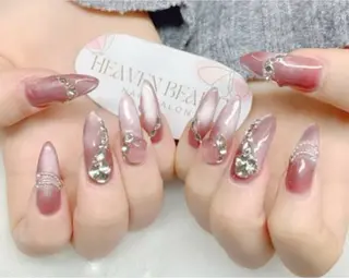 ロング Mika nail salon 鶯谷のネイルデザイン