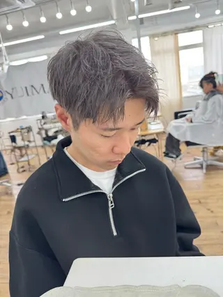 ショート カラー メンズ メンズ特化サロン ユウヘイのヘアスタイル